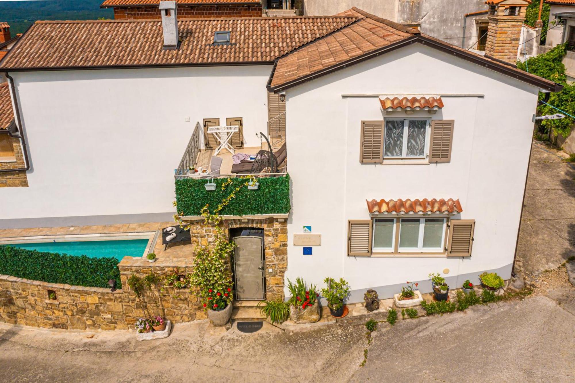 Holiday Home Belveder Motovun With Heated Pool Livade Exterior foto
