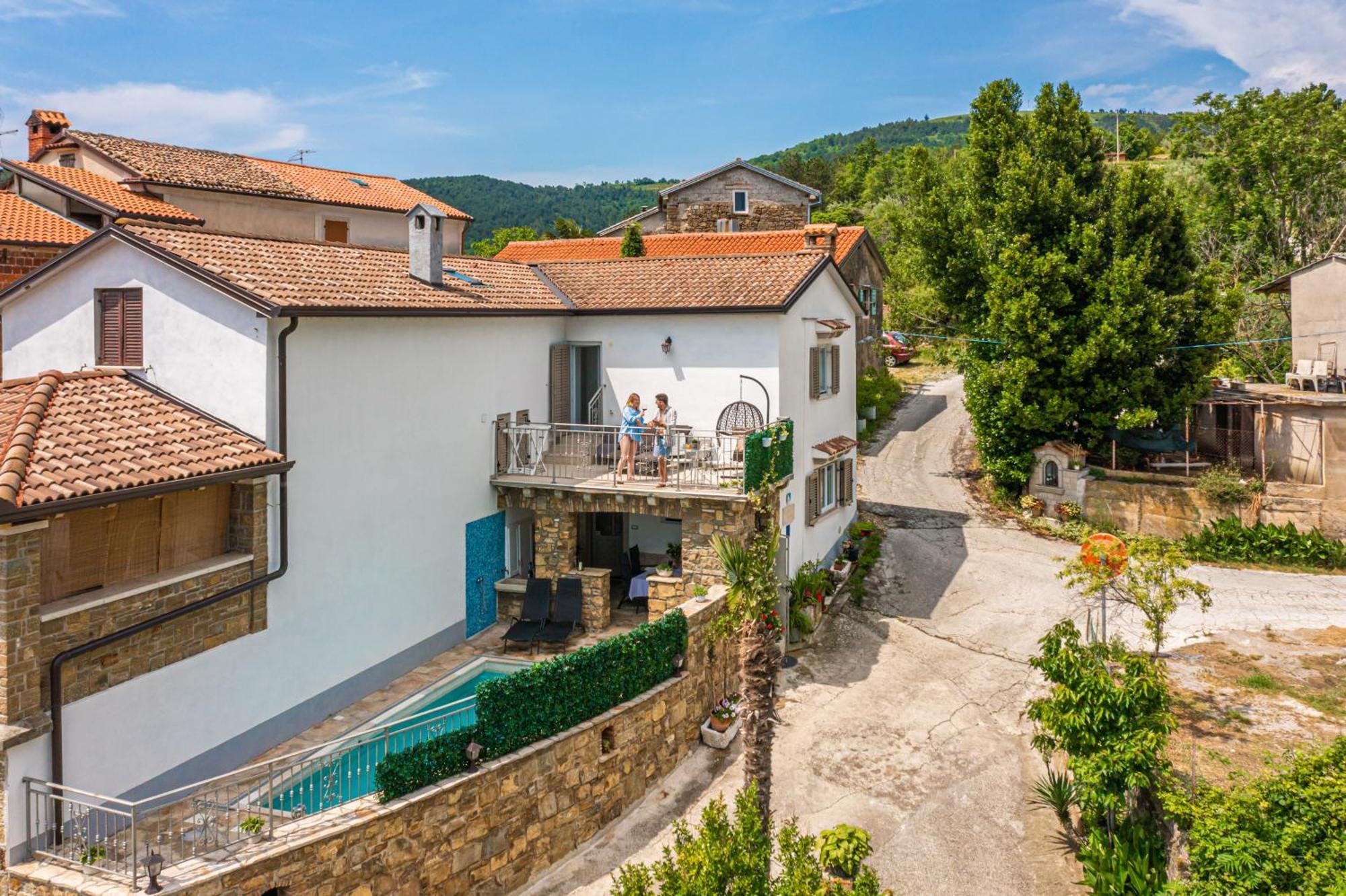 Holiday Home Belveder Motovun With Heated Pool Livade Exterior foto
